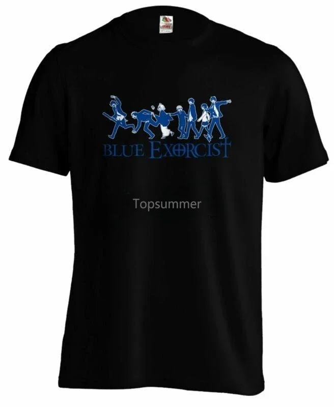 

Blue Ao No Exorcist Running Anime Manga T Shirt Tee