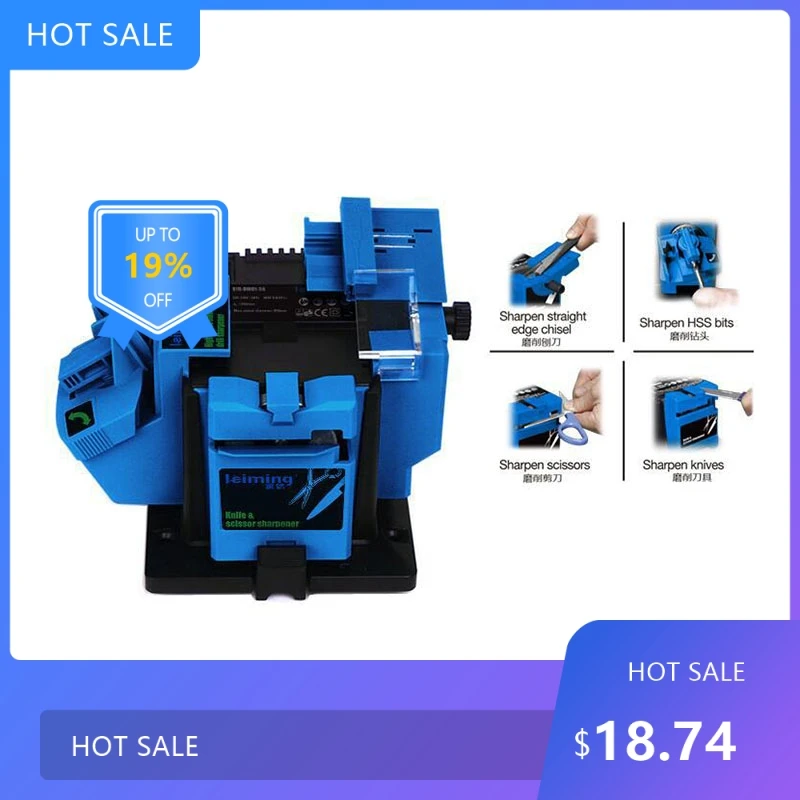 PracticalDrill Bit Sharpener Multifunction Scissor Knife Sharpening Machine 3-13mm Drill Grinding Machine 220V/110V Electric  21