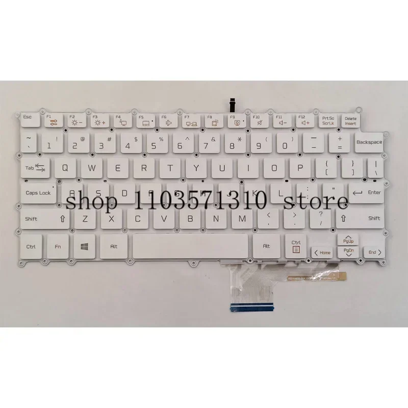 New For LG Gram 13Z980 13Z990 14Z980 14Z990 Laptop Keyboard US White With Backlit SG-B0210-XUA