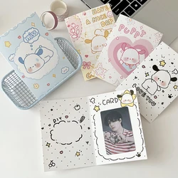 10Pcs Cute Puppy Fold Paper Card Hard Paper Sleeves Photocards Protective Packaging Gift DIY Material