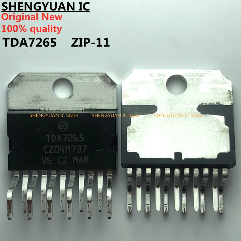 1 Stück/Los TDA7265 ZIP-11 25 +25W STEREO-VERSTÄRKER MIT MUTE & ST-BY 100% neu importiertes Original 100% Qualität