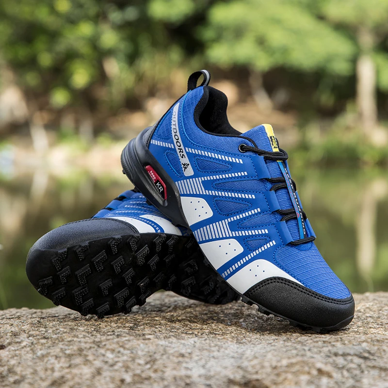

Мужские походные кроссовки для активного отдыха, кемпинга, горного туризма, треккинга, с сетчатым верхом, нескользящие, для охоты и тактических задач