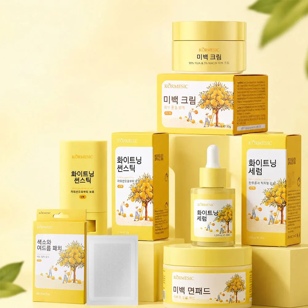 Protector Solar Blanqueador con Nicotinamida en Barra, Crema Facial Hidratante, Esencia Hidratante, Protector Solar Eficaz, Hidratación Profunda, Set de Cuidado de la Piel Suave