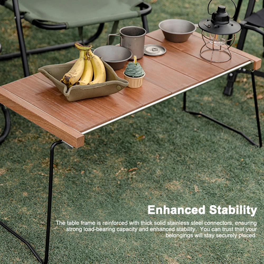 Tavolo da campeggio pieghevole Tavolo IGT portatile per viaggi all'aperto Campeggio Picnic Barbecue Tavolo da campeggio pieghevole