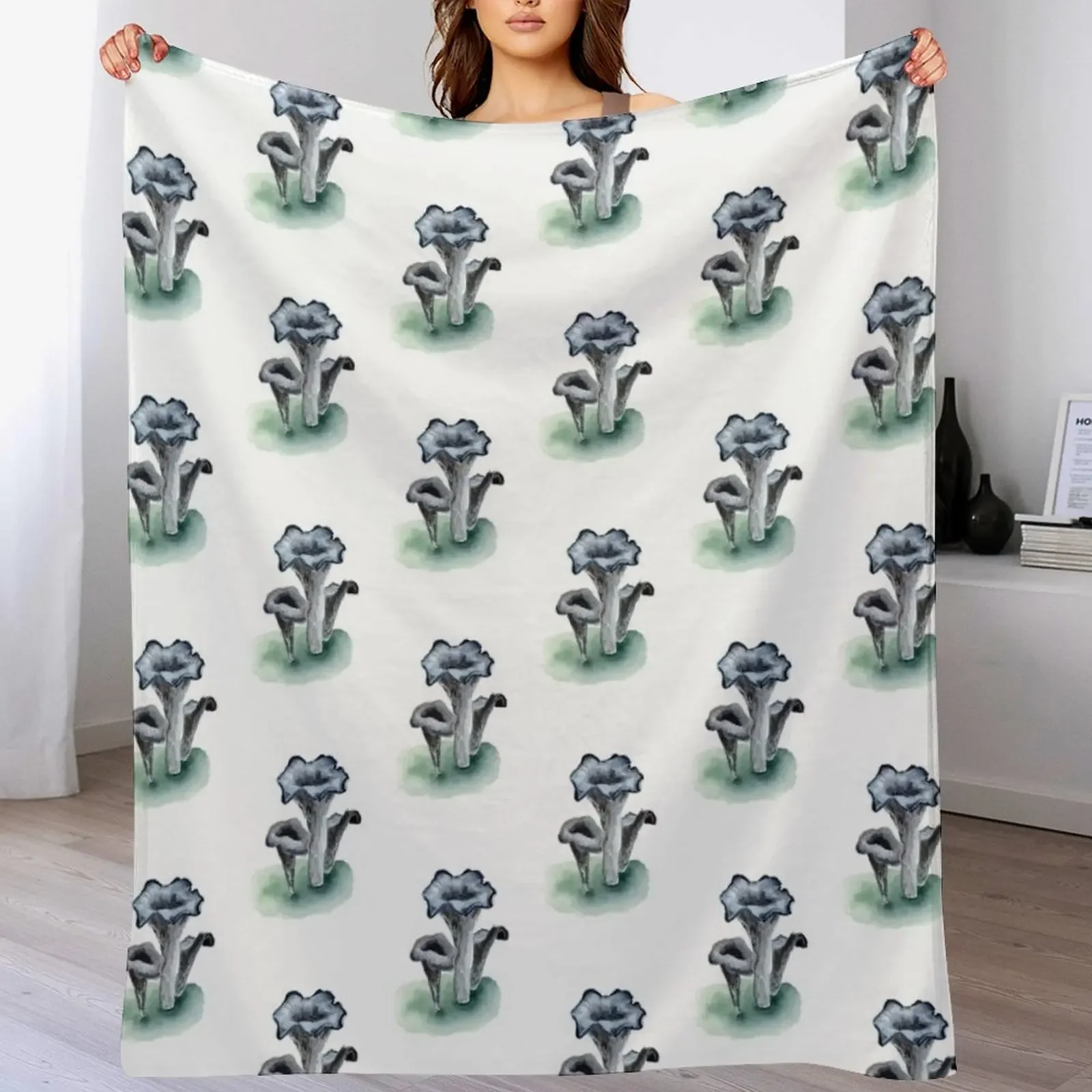 

C. cornucopioides Throw Blanket Soft Breathable Blanket for Night Sleeping