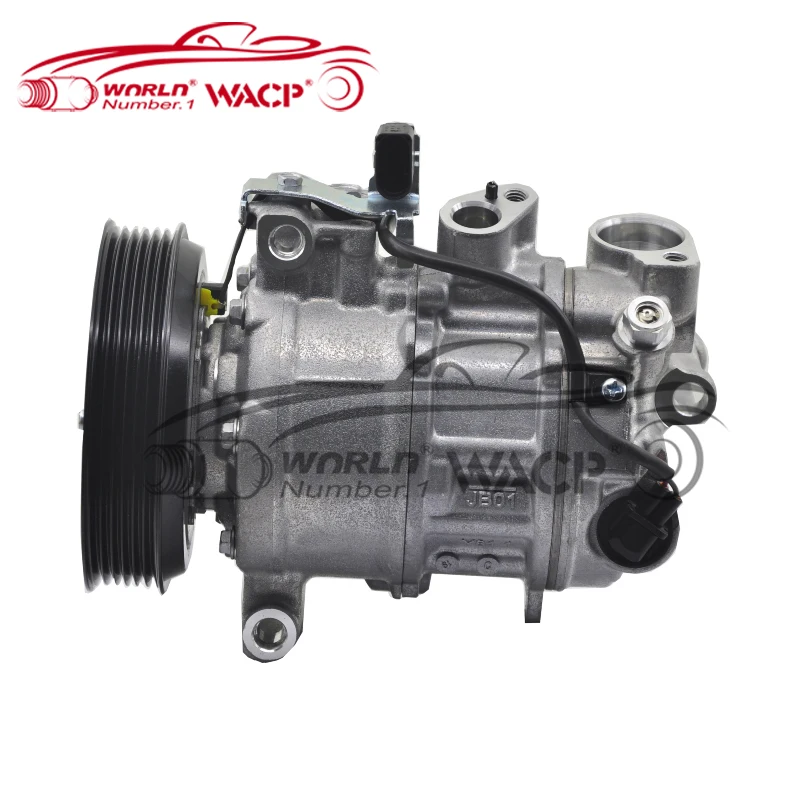 

Modification 12V Car AC Compressor for A6 Q7 VW 2014-2019 OEM 4GD260805E 4GD820803M 6SBS14C 6PK Auto Air Conditioning Compr