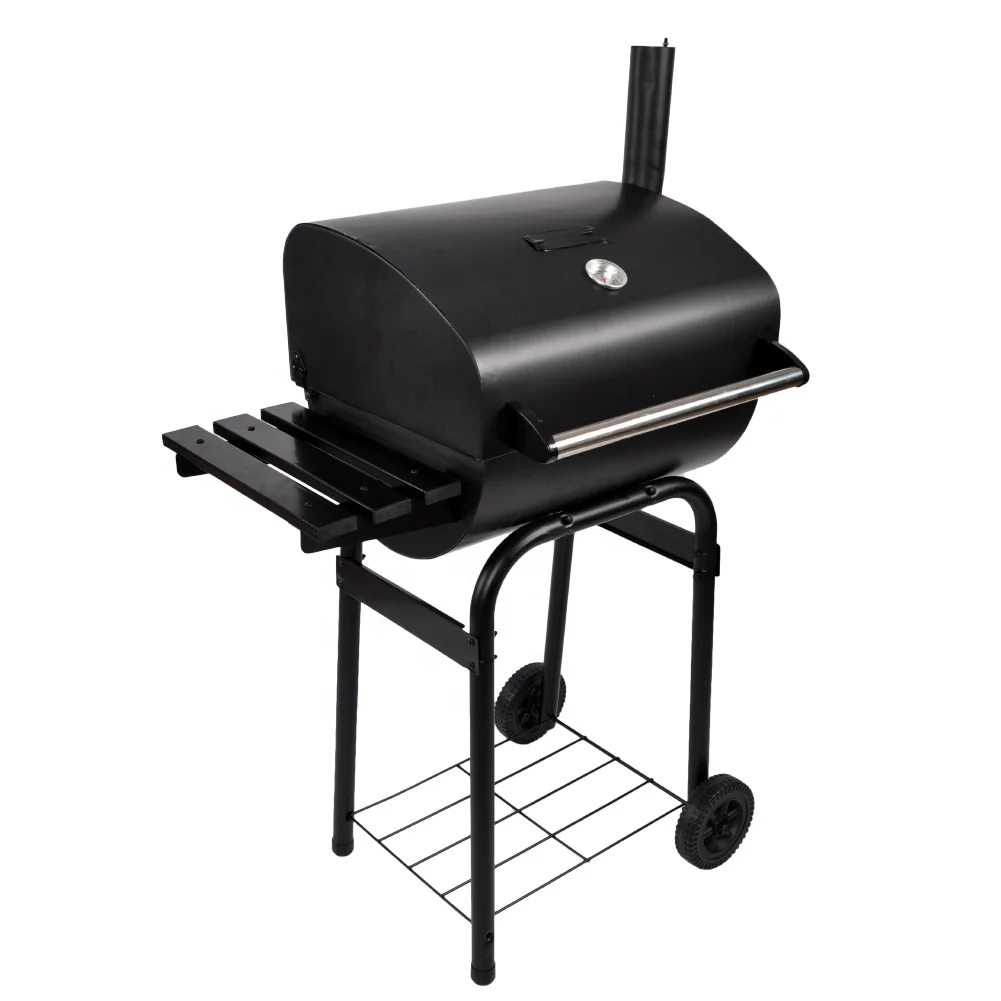 

SEJR Charcoal BBQ Grill Smoker Outdoor Patio Backyard Cooking Trolley Charcoal BBQ