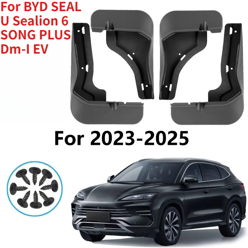 Kotflügel für BYD SEAL U Sealion 6 SONG PLUS Dm-I EV Champion Edition Spritzschutz für die Jahre 2023-2025