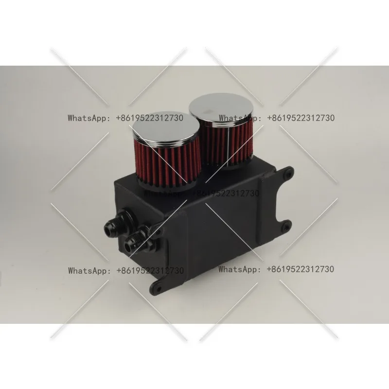 Aluminum Universal Racing AN10 Oil Catch Can Turbo Reservoir Oil Catch Can Vent Slot OCT1120