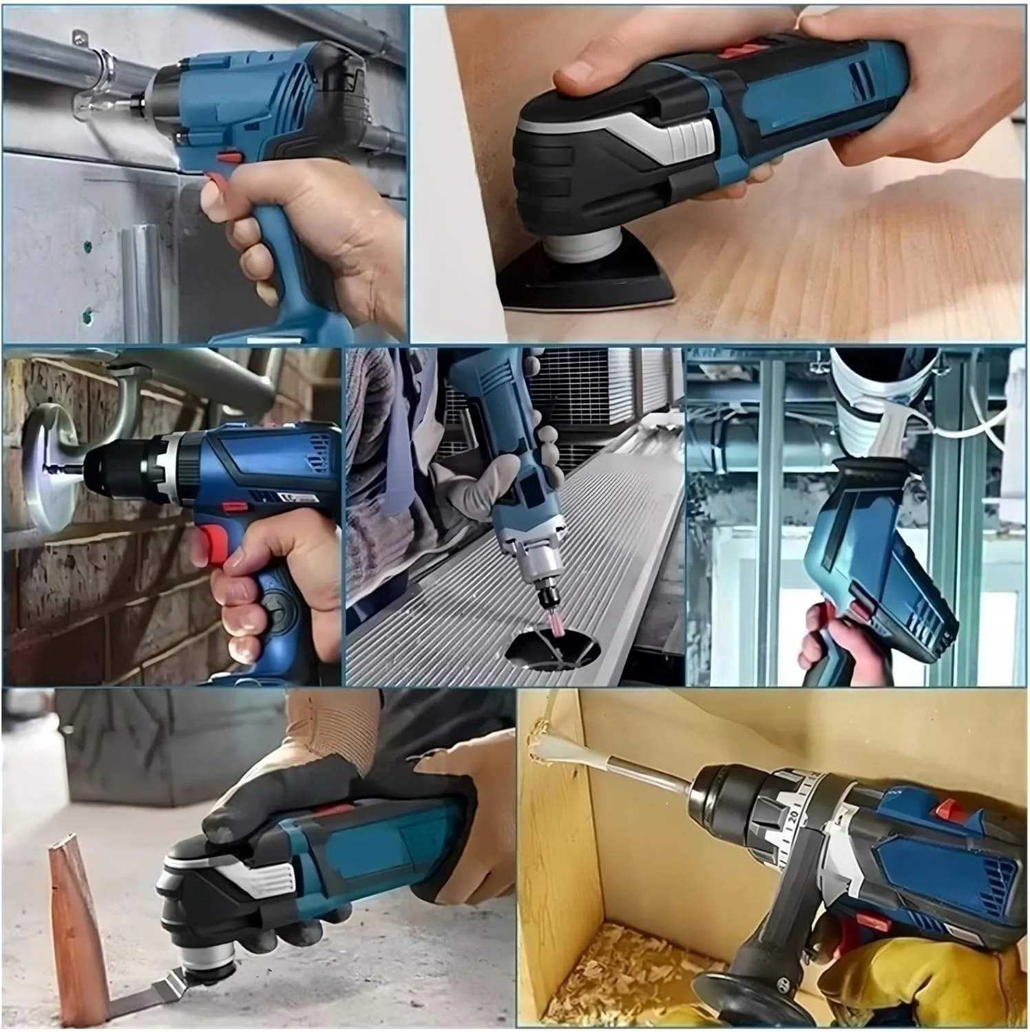 Pro elektrickou dobíjecí baterii Bosch 18V 6,0Ah pro Bosch BAT609 BAT609G BAT618 BAT618G Li-ion baterii s BMS - náhled 6