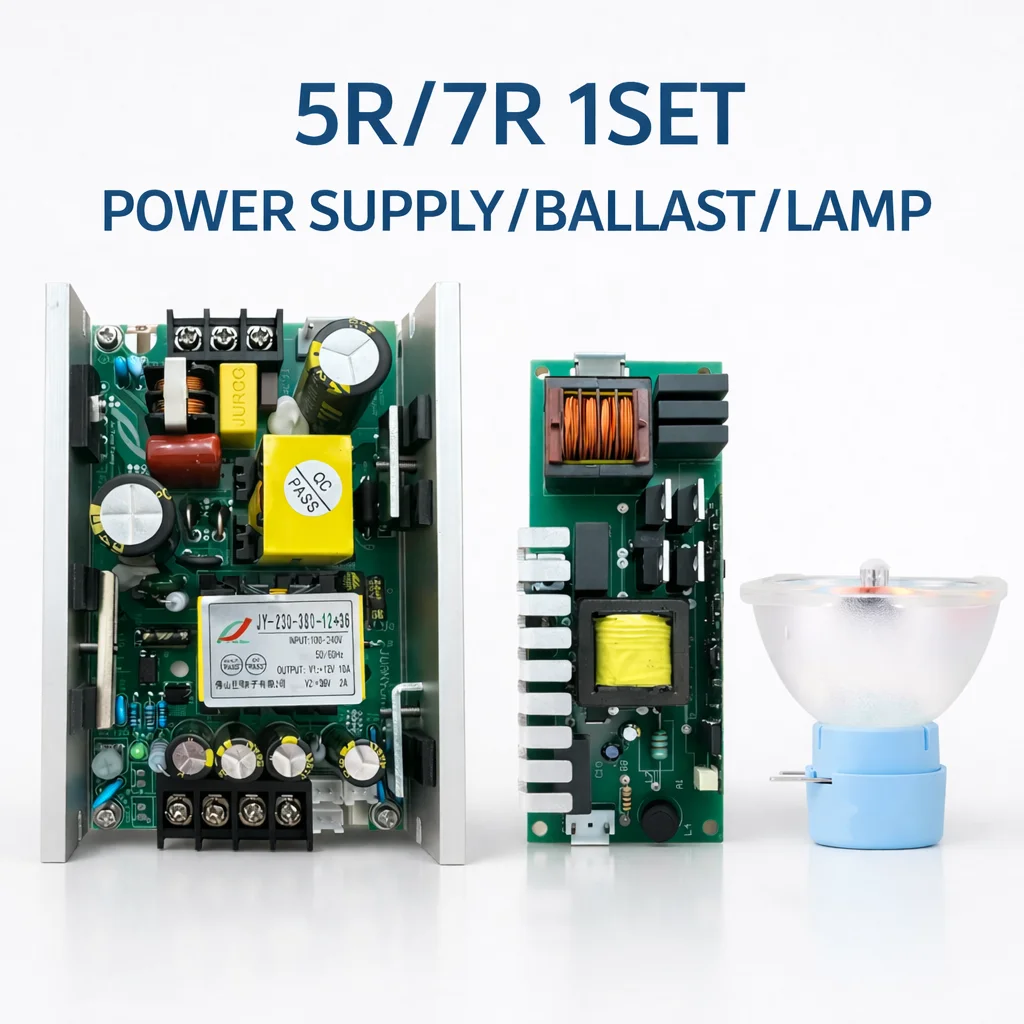 1 Set Moving Head Beam Lamp 5R 200W 7R 230W LAMP Ballast / Power Supply 5R 7R Light Bulb Stage Lighting