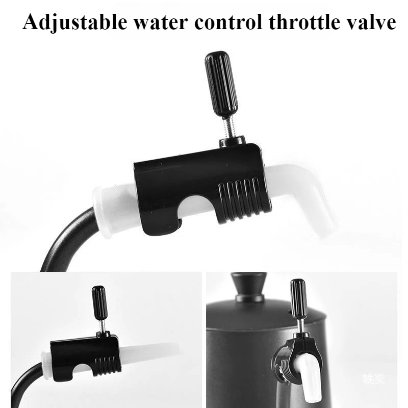 Hand Brewed Coffee Pot Spout Coffee Flow Regulator Silicone Narrow Mouth Coffee Pot Flow Regulator Suitable for Teapot CoffeePot