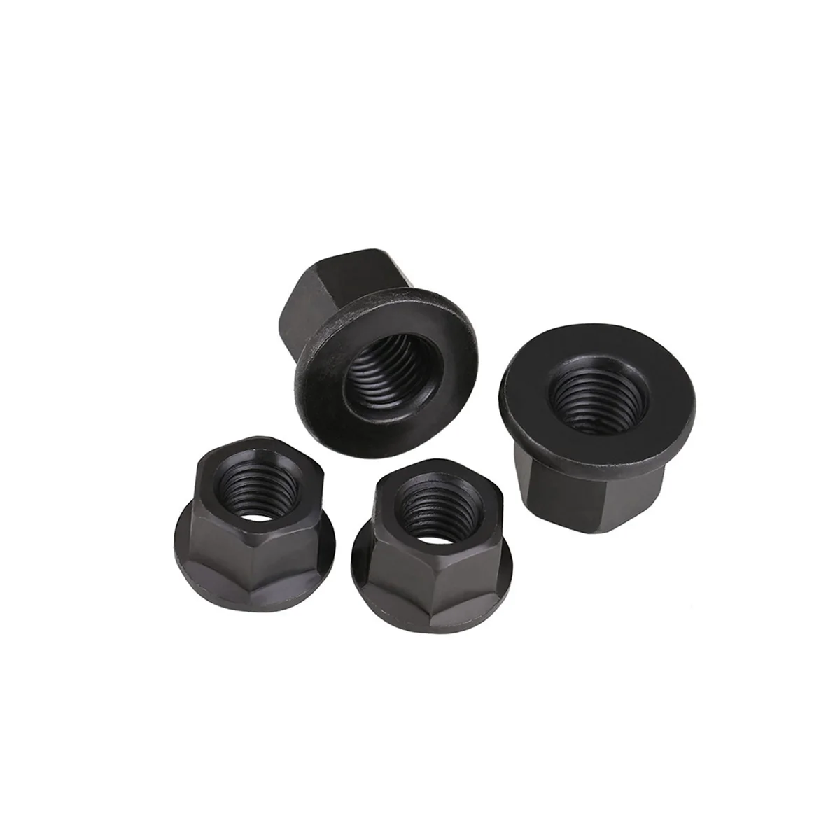 Grade 10.9 Flange Face Gasket Nut / Hexagon Enlarged High Pressure Plate Nut Thickened Nut M8M10M12M16M24M30