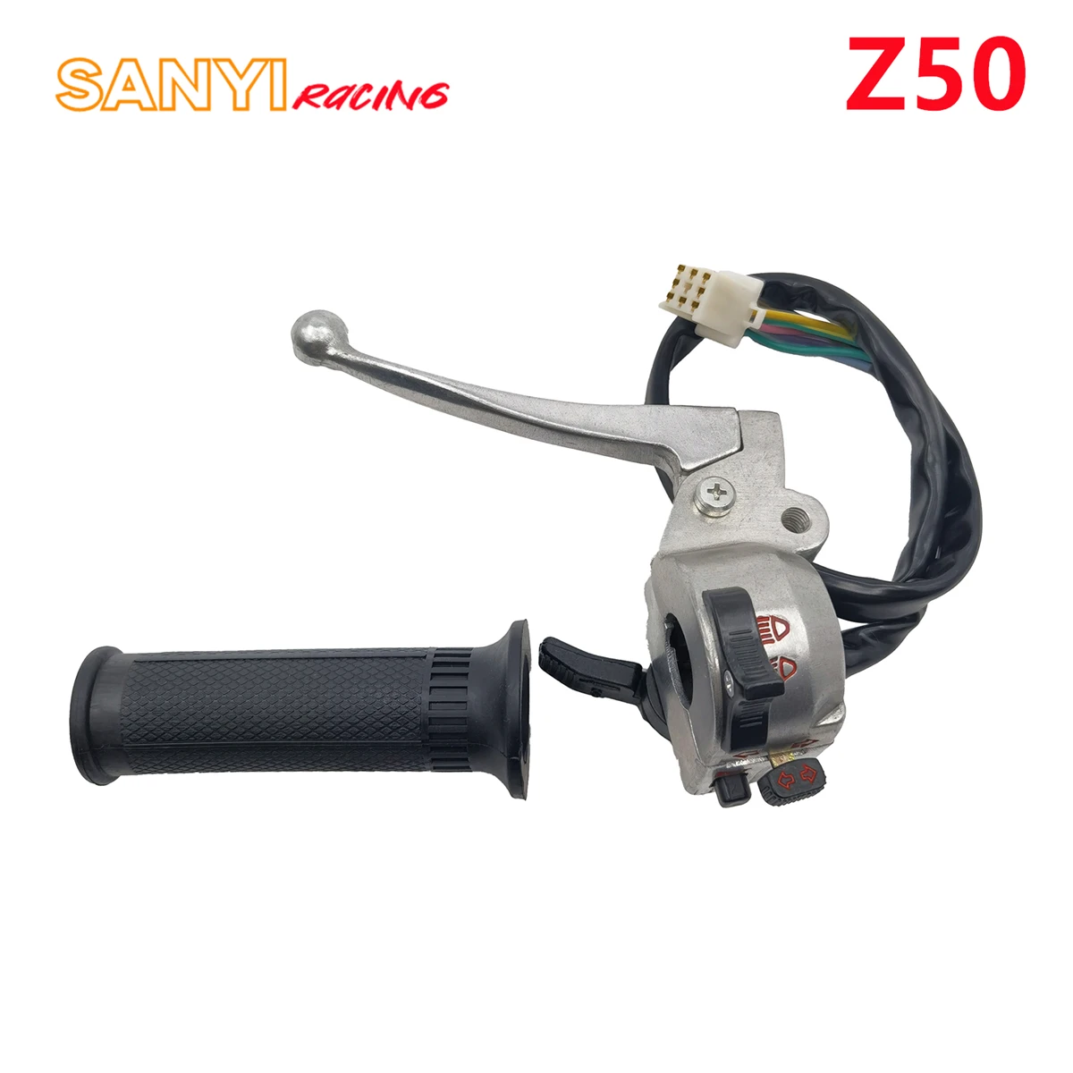 Motorcycle Right and Left Handlebar Switch and 22mm Handle Grips For Honda Z50 Z50A Z50J Z50R Mini Trail Monkey Bike Parts