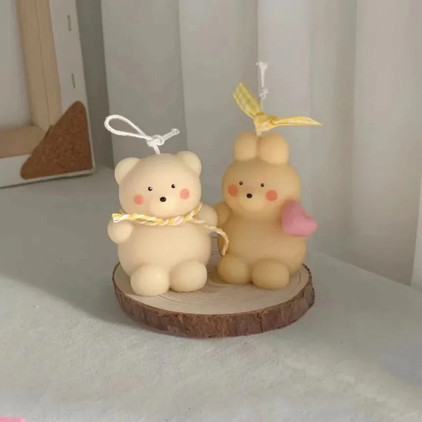 Bear Candle Moulds …