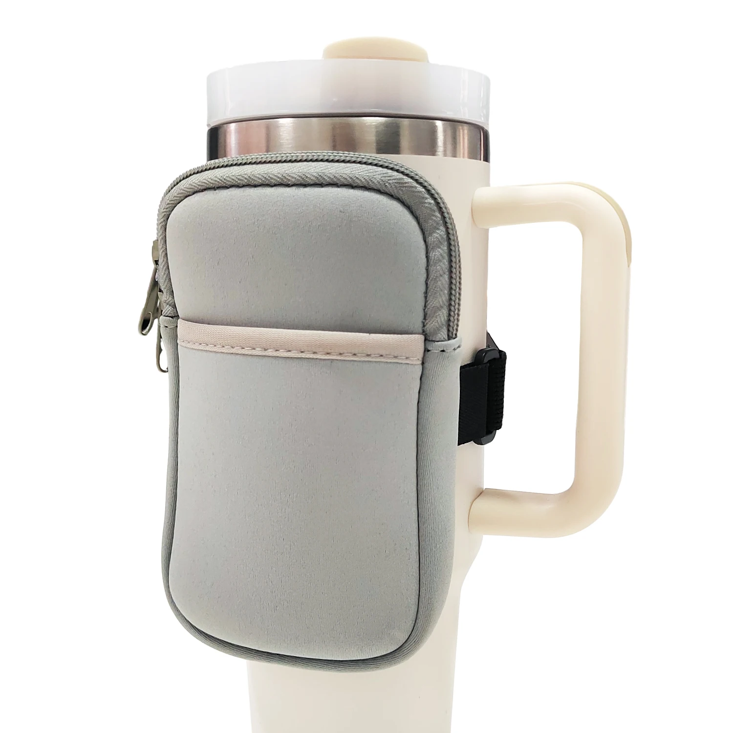 Water Bottle Pouch for Stanley,18~40oz Stanley Cup Accessories,Stanley Cup Fanny Pack,Tumbler Pouch with Pocket.