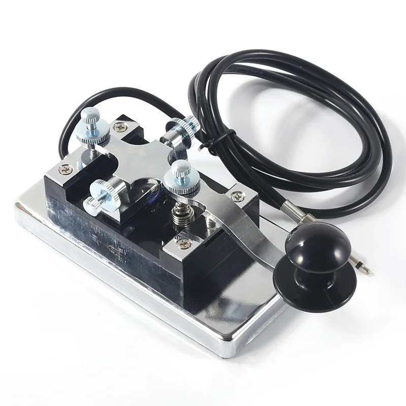 K4 heavy duty key CW short wave key, Morse code key 6.5mm plug