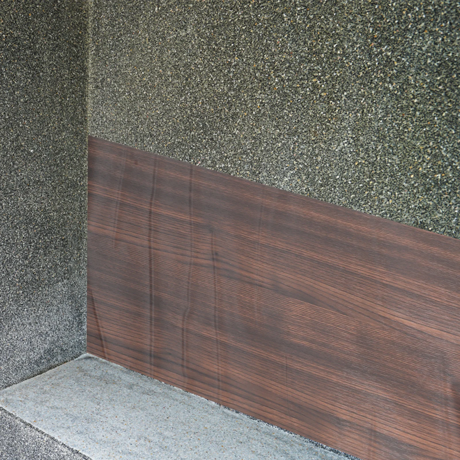 

1 Roll Wood Grain Furniture Sticker PVC Peel Stick Wallpaper for Cabinets Shelves Wardrobe Desktop Rustic Wood Grain Decal