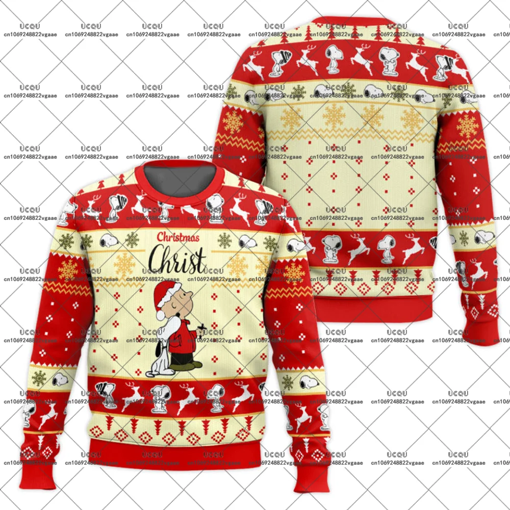 الفتيات للجنسين هدية طفل الأعلى الكبار المحملة تشارلي براون سنوبي المتضخم هوديي عيد الميلاد ديزني عيد الميلاد تي شيرت لطيف Y2k البلوز جديد