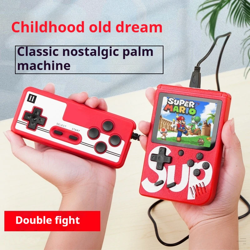 Sup Handheld Game Console 400-In-1 Nostalgic Game Console Retro Handheld Game Mini Children'S Student Toy Game Simple Console