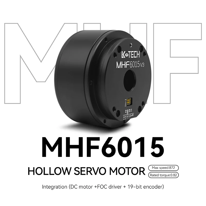 MHF6015 BLDC,micro/servo motor,Camera Head, Laser Radar, turntable, wheeled pipe robot,clamping jaw