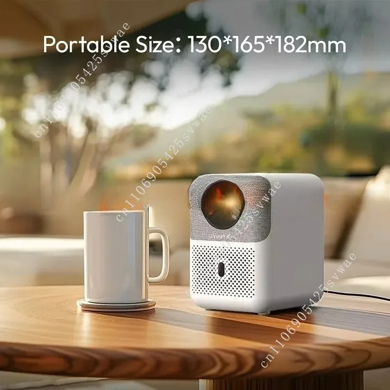 الحب U4 الغبار الذكية اللاسلكية 3D LCD فيديو أندرويد IPTV صمام ثنائي باعث للضوء جهاز عرض المسرح المنزلي مع فن النسيج