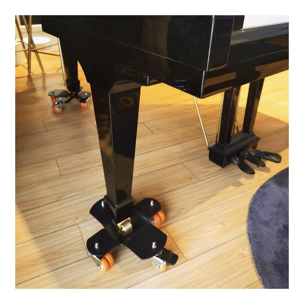 Grand Piano Moving Dolly Cart with Wheels, Transport Stand and Trolley for Large Piano Outdoor Performance and Stage Use