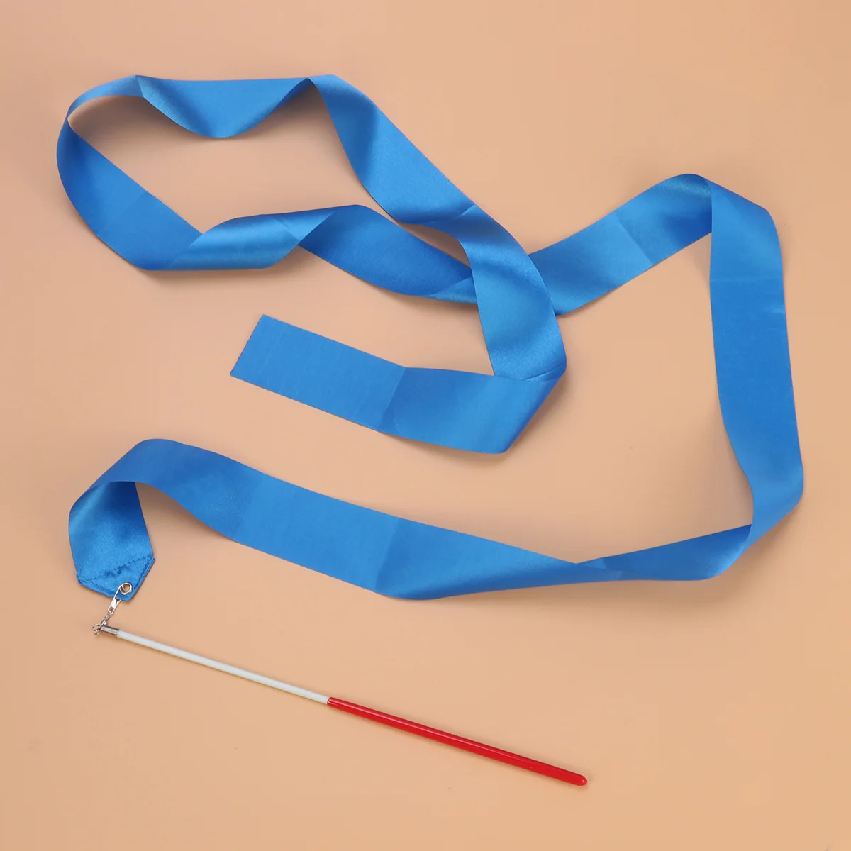 

14pcs Gymnastics Ribbon Kids Streamers Colorful Silk Ribbon Child Kids Dancing Streamers Circus Skill