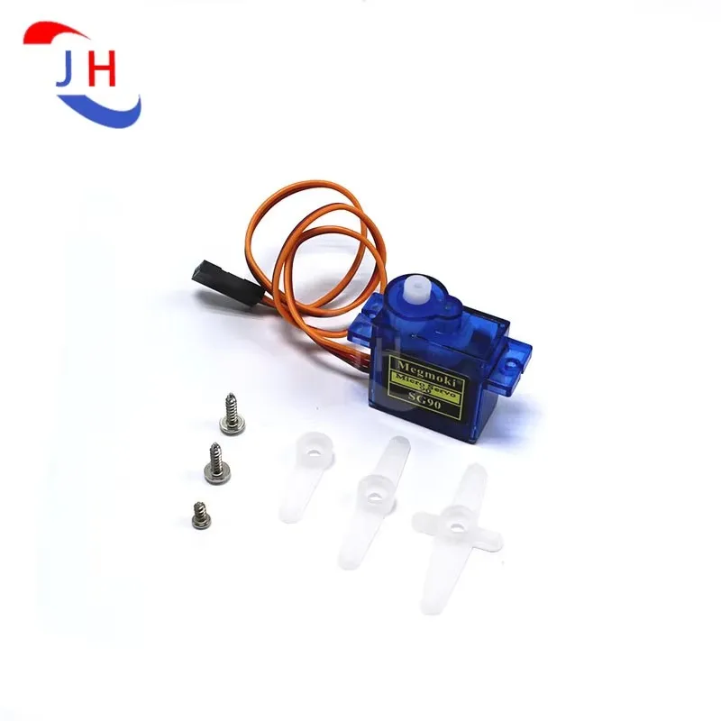 New Servos SG90 For RC Planes Fixed wing Aircraft Model Telecontrol Aircraft Parts Toy Motors 9g Model Aircraft 80°/360° Degrees