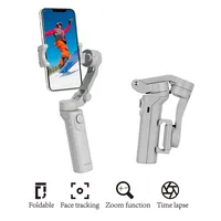Foldable Three-Axis Anti-Shake handheld smartphone  Gimbal Stabilizer with Tripod shooting video vlog Enhanced stability Zoom F5