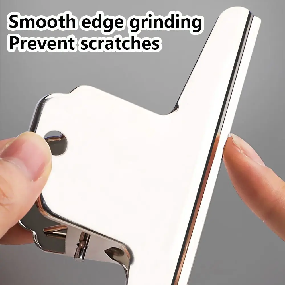 Réinitialisation Rond Multifonction en Acier Inoxydable, Universel en Métal en Forme de Montagne, Queue d'Aronde, pour Étudiants