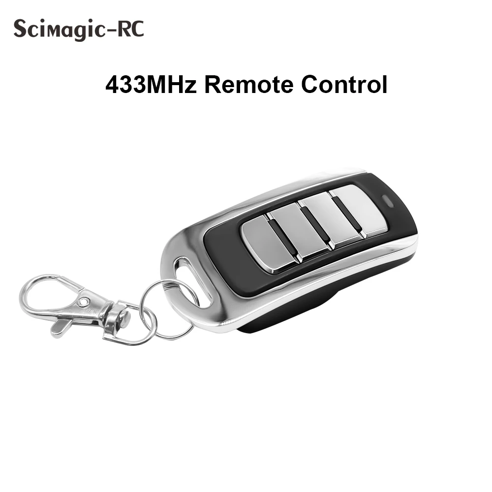 Fixed Code 433 Universal 433mhz Remote Control Cloning Garage Key Duplicator Gate Door Opener Command 433.92 Clone Self-copy