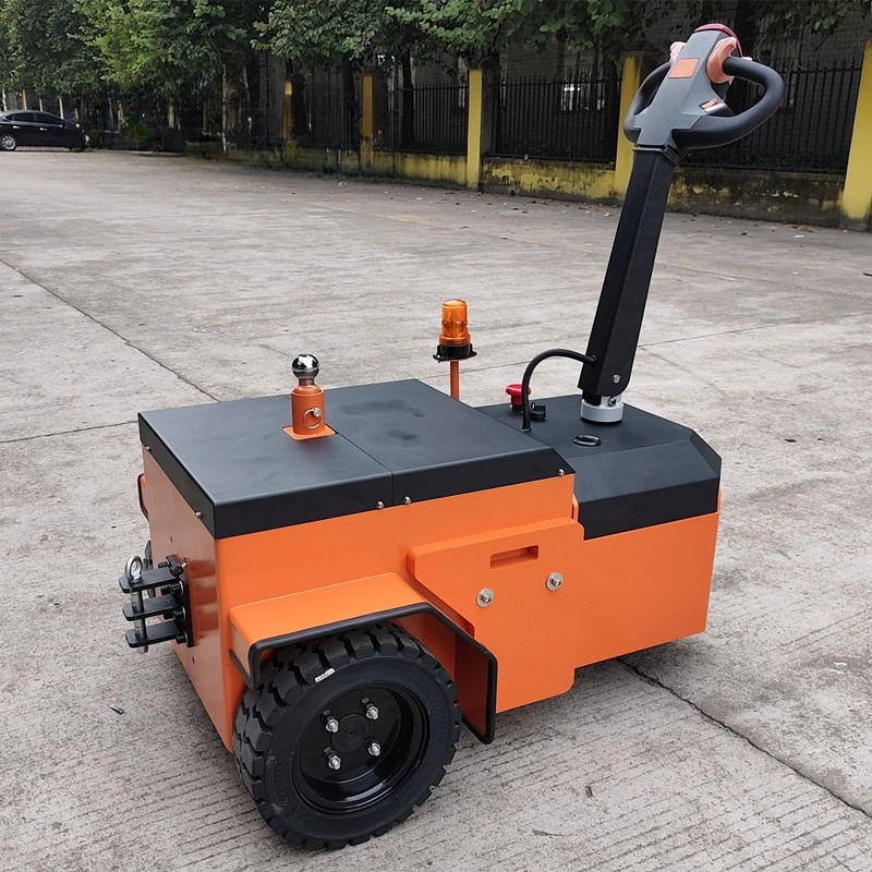 The workshop adopts 10 ton and 20 ton electric tow trailer electric tow tug