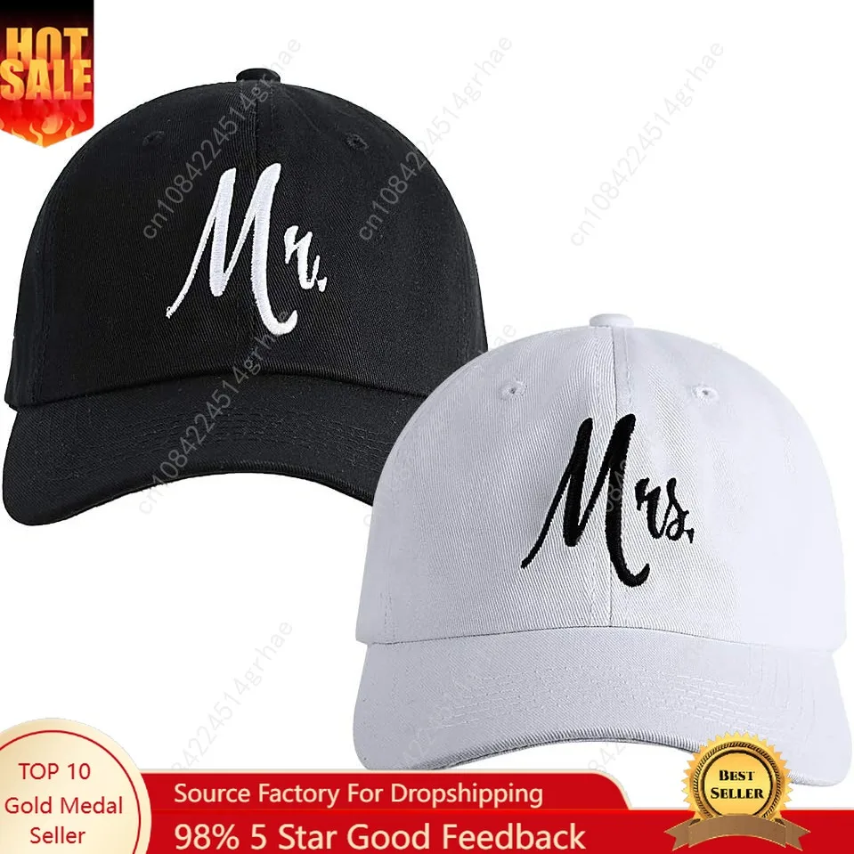 

Matching Mr. & Mrs. Baseball Caps, Bridal Gift, Newlywed Honeymoon Wedding Gift