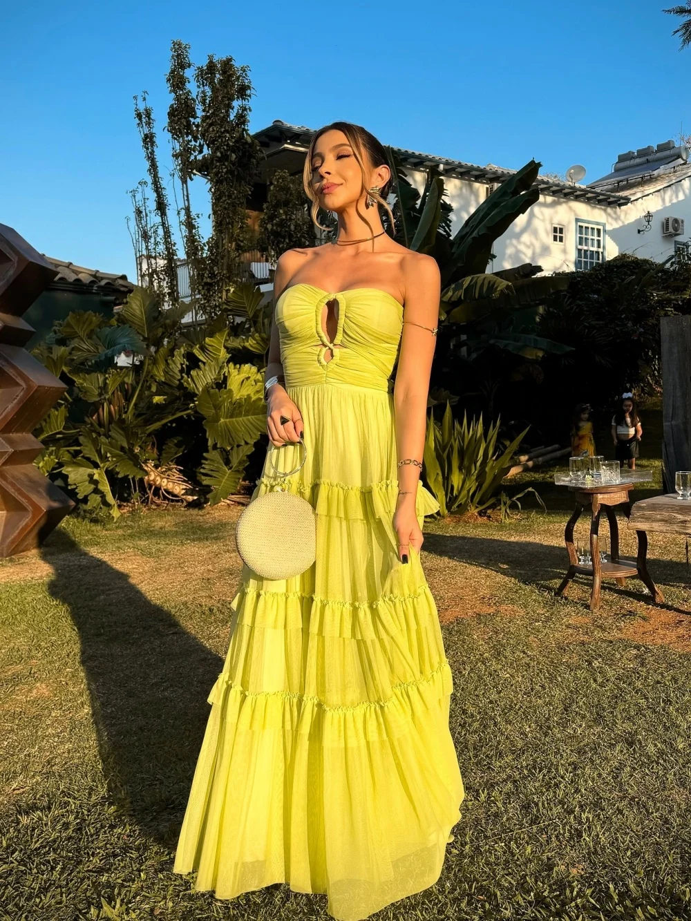 

DMDRS Sweetheart Evening Dress 2025 Sleeveless A-line Party Gown Classic Chiffon Applique Floor-Length Party Dress فساتين سهرة