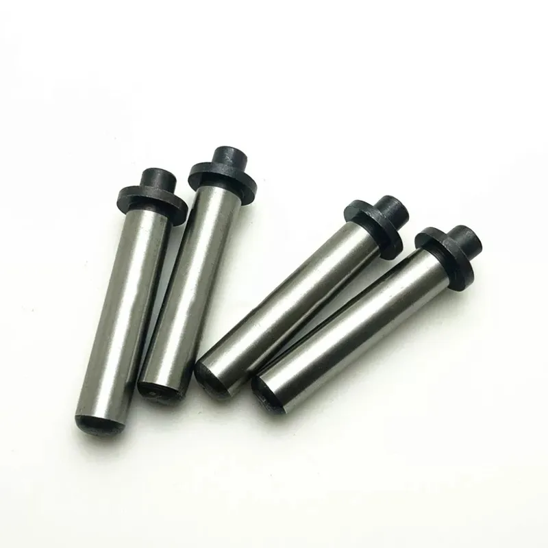 2PCS Bearing Rod 6 * 45mm M4 Tooth Belt Flange Reinforced Guide Column Support Rod Test Stand Accessories