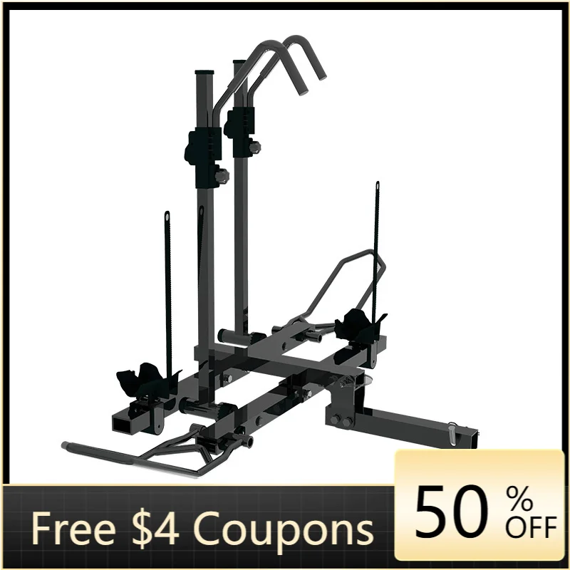 

STLF Wholesale 3bike Bicycle Hitch Mounted Rack Carrier for Car Trucks Suv Universal Roof Fork Mount Bike Rack