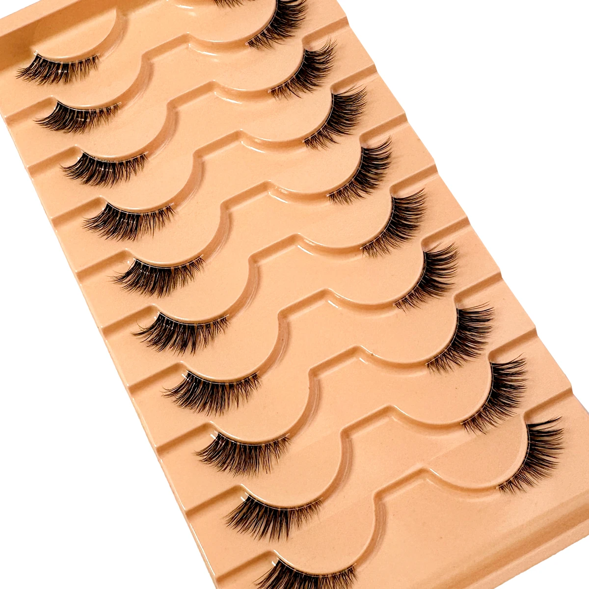 5/7/10 Halbe wimpern Natürliche 3D Nerz Wimpern Wispy Flauschigen Falsche Wimpern Verlängerung Nerz Wimpern Make-Up Werkzeuge Faux Cils maquillaje