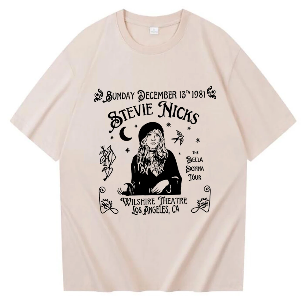 Stevie Nicks Shirt Stevie Nicks Music Album Shirt Stevie Nicks Merch Gift for Stevie Nicks Fan Unisex O-Neck Shirt