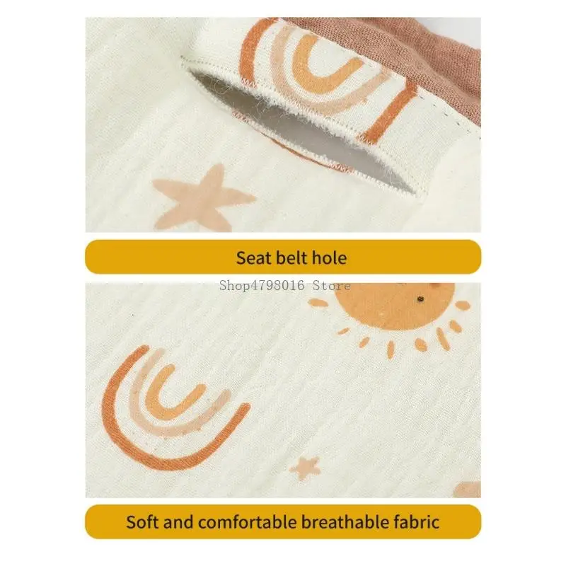 

Universal Baby Strollers Pad With Removable Headrest For Neck Support