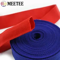 5/10/20M 30mm Nylon Hollow Tubular Webbing Strap Ribbon Band Bag Strap Garment Belt Sling Decor Bias Tape DIY Sewing Accessories