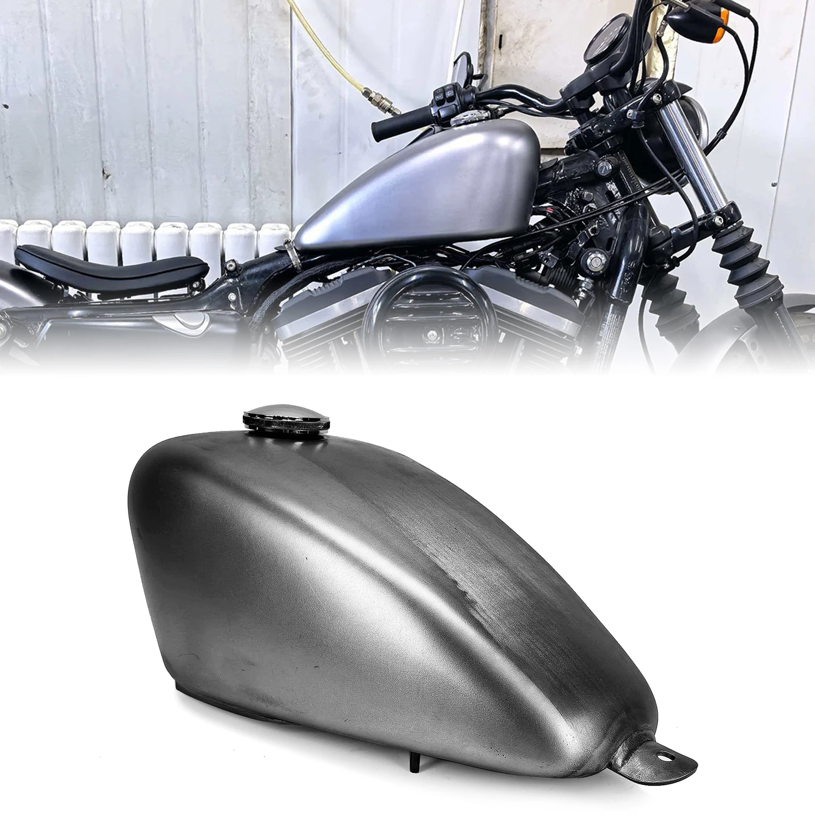 Motorcycle 6L Petrol Gas Fuel Tank For Harley Davidson Sportster XL 883 1200 48 Forty Eight XL1200X EFI Versions 2006-2022