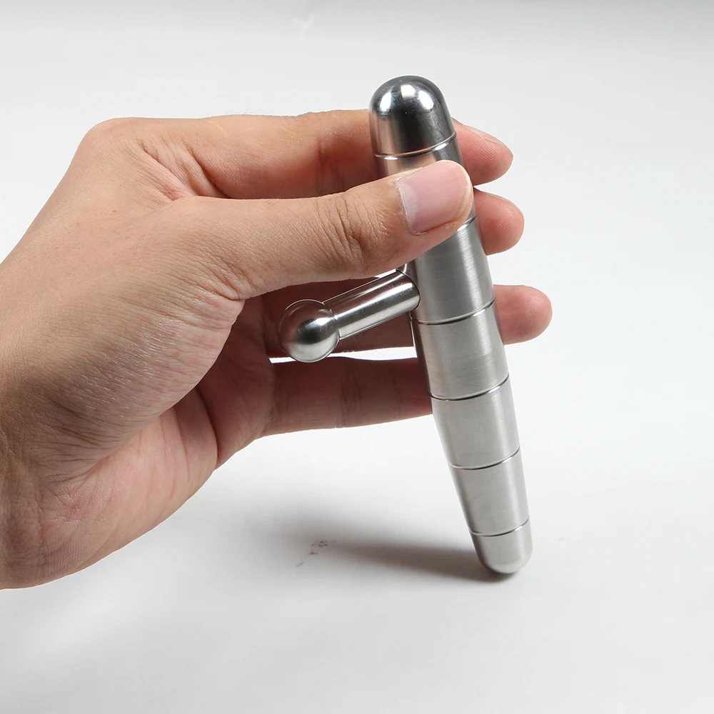 Stainless Steel Deep Tissue Massage Tool, Manual Trigger Point Massager, T-Bar Full Body Massage Tool,Pain Relief,Sport Massager