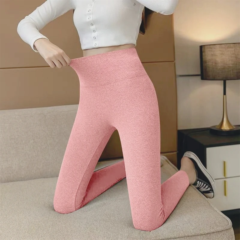 Onzichtbare kruisbroek, dubbelzijdig fluweel Duits fluweel verdikte thermische broek, een must-have artefact voor damesuitjes