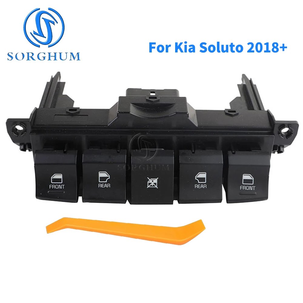 Elektrischer Fensterheberschalter für Kia Soluto 2018 2019 2020 2021 2022 2023 93570-H7000 93570H7000 93570-H7000WK 93570H7000WK – Detail 5