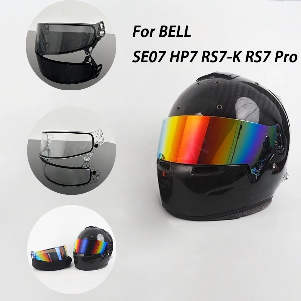Motorcycle Helmet Visor Replacement Original Face Shield For BELL SE07 HP7 RS7-K RS7 Pro Carbon Helmet Lens
