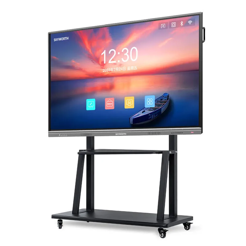 98 Inch All In One Pc Infrared Touch Screen Whiteboard Smart Interactive Board For E Learning Classroom Education Conference