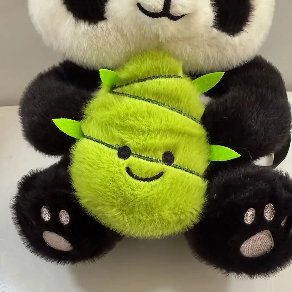 Gifts Soft Panda Backpack Cartoon Adjustable Cartoon Animal Backpack Cute with Bamboo Shoot Backpack for