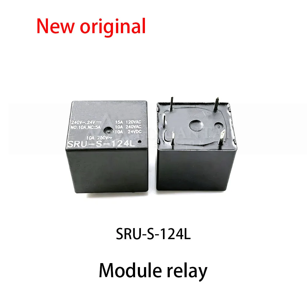 5pcs~10Pcs SRU-S-124L Relay 24VDC 5-pin
