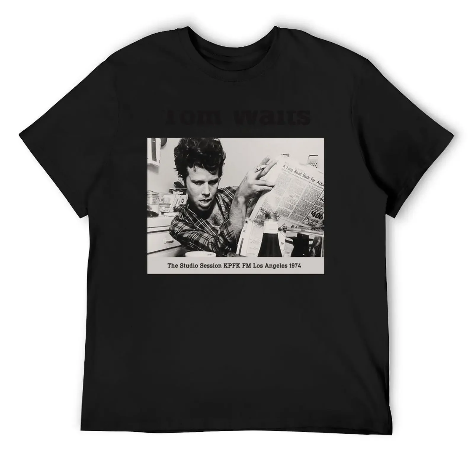 

Tom Waits T-Shirt Funny t-shirts oversizeds custom shirt T-shirts man mens cotton t shirts